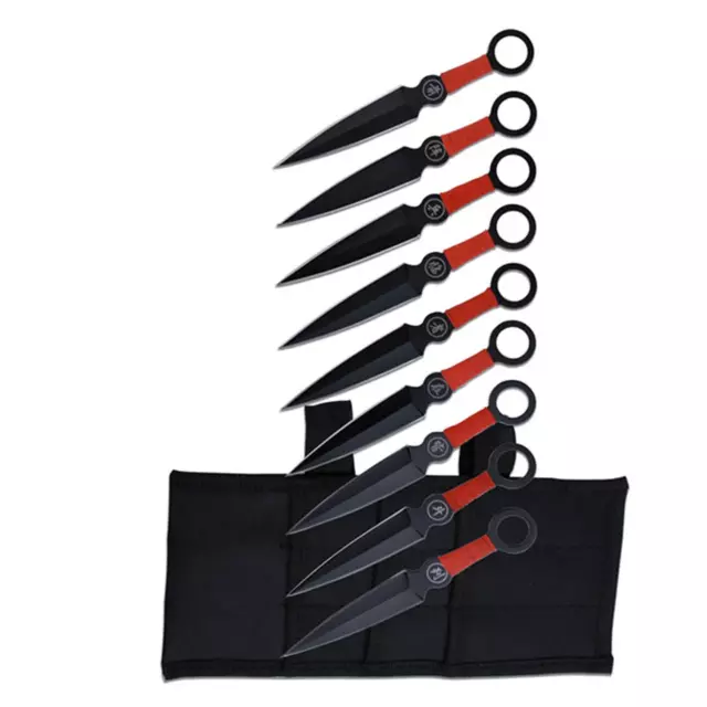 Perfect Point - Throwing Knives - Set of 9 - PP-060-9