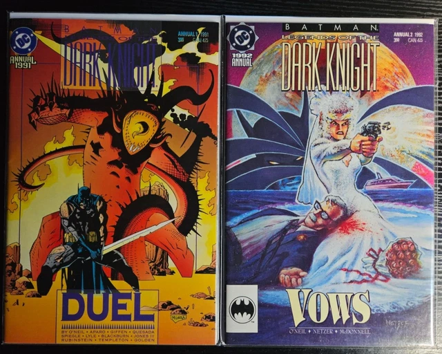 Batman Legends of the Dark Knight Annual #1, 2 (1991/1992) Duel/Vows