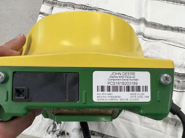 john deere starfire 6000 receiver