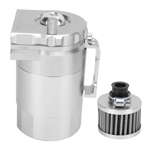OIL CATCH CAN Air Oil Separator With Breather Filter Replacement For Ra