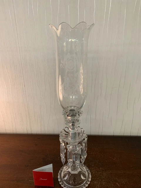 Candelabro Portavelas De Cristal De