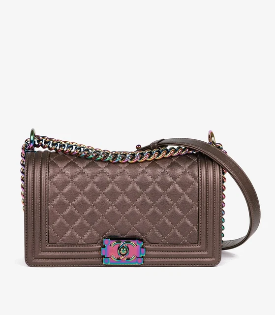 Chanel le boy discount uk