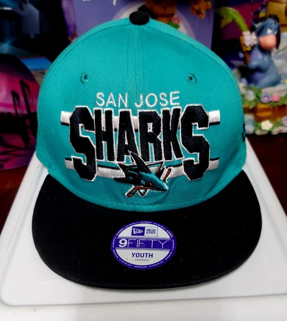 San Jose Sharks NHL Hockey 3-D Embroidered Youth Adjustable Cap Hat 9fifty