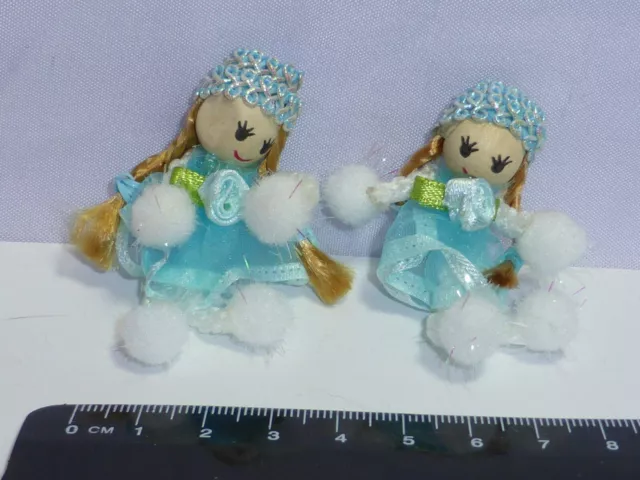 1:12 Scale 2 Rag Dolls a