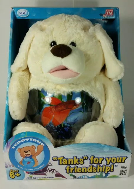 Teddy tank fish tank puppy