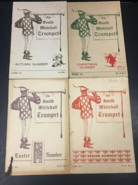 1931 The South Whitehall Allentown PA Pennsylvania Trumpet High School Magazines