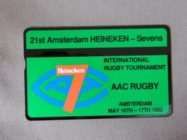 RCZ 188 MINT Ongebruikt Nederland - Rugby / Heineken Sevens  opl 1000