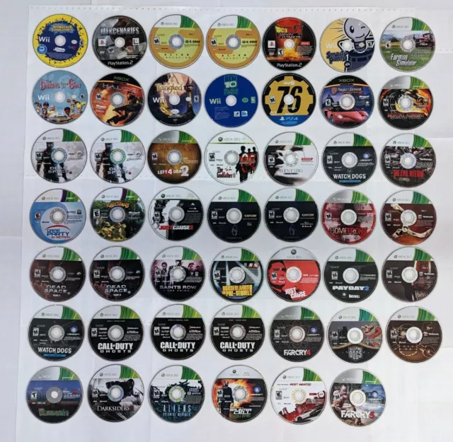 Wholesale Lot of 48 PS1 PlayStation 1 Games (Untested)