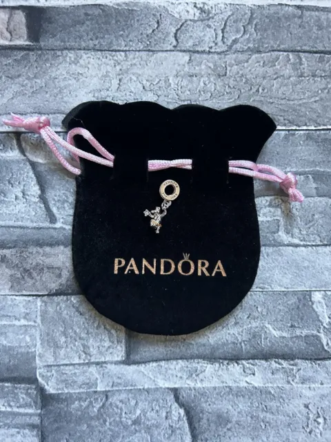 Pandora Disney 100th Anniversary Baloo Dangle Charm Silver S925 ALE
