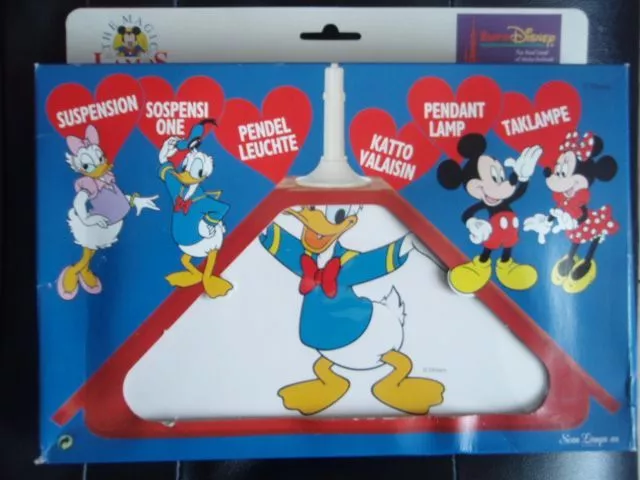 Lampe - Suspension Disney " Daisy & Donald "