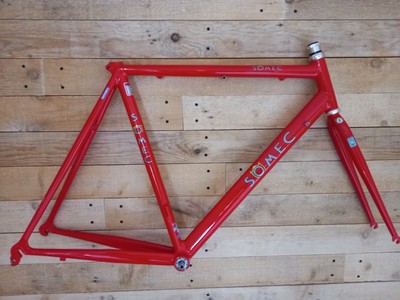 SOMEC KIT CADRE FOURCHE VELO bicycle ROAD frame Colnago Gios Bianchi Scapin 
