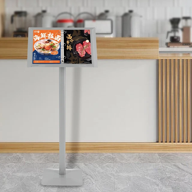 RING BINDER STAND Menu Stand Catalogue Browser Floor Stand Brochure ring-binder-stand-menu-stand-catalogue-browser-floor-stand-brochure