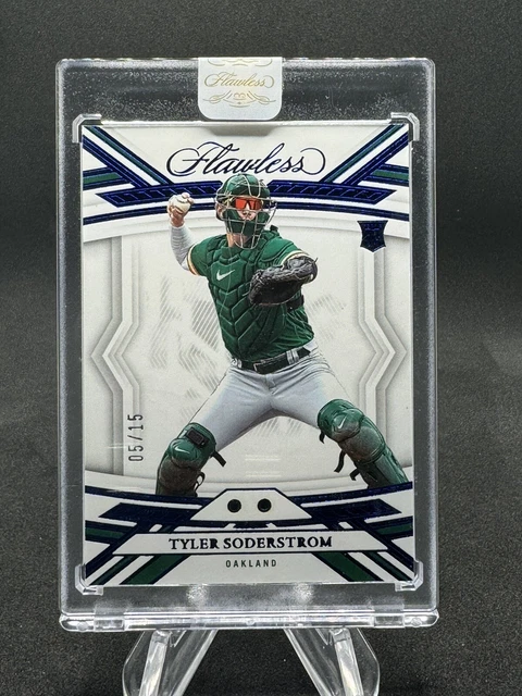 2024 Bowman Chrome A.I. Tyler Soderstrom RC Rookie Card #BAI-4 Oakland