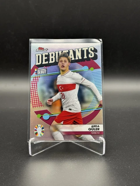 TOPPS FINEST « ROAD TO UEFA EURO 2024 » : fiche signalétique avec check-list (U.S.A