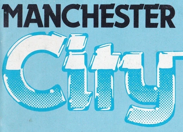 Manchester City | Home Programmes | Season 1983/84 | Select From Dropdown