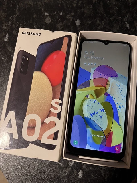 Samsung Galaxy A02s 32GB Black (Unlocked) Great Condition