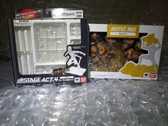 Tamashii Stage Act. 4 for Humanoid - Clear Stand Tamashii Stage