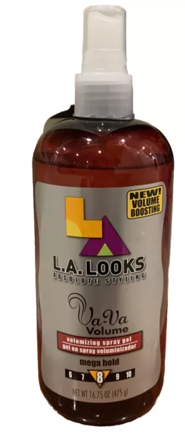 1 - LA Looks Gel #8 Va-Va Volume Spray 16.75 oz Discontinued HTF Rare