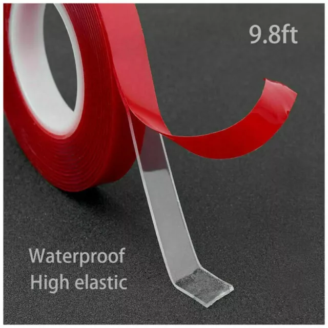 Strong Adhesive Car Sticker Clear Invisible Film Acrylic Transparent Tape