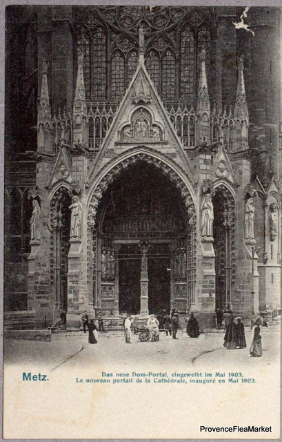 Lae133 CPA Postcard 57 Metz The New Portal 1900