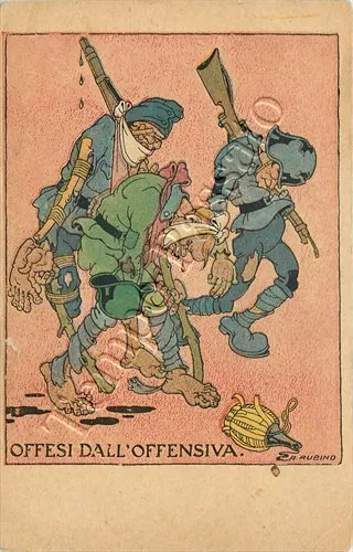 813 - Regno - Franchigia militare F 14H/10, 1917 / illustratore Rubino