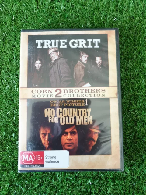 True Grit / No Country For Old Men:-2 Movie-Dvd-R4-New/Sealed