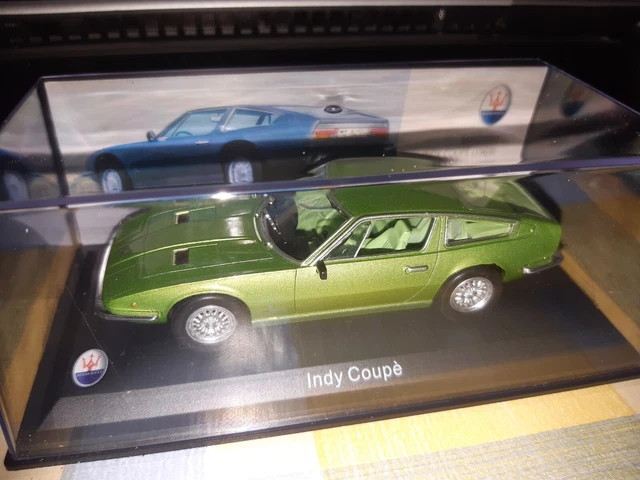 Modèle Réduit Maserati GranSport 1/43 Blanc - Die-cast, Occasion Parfaite
