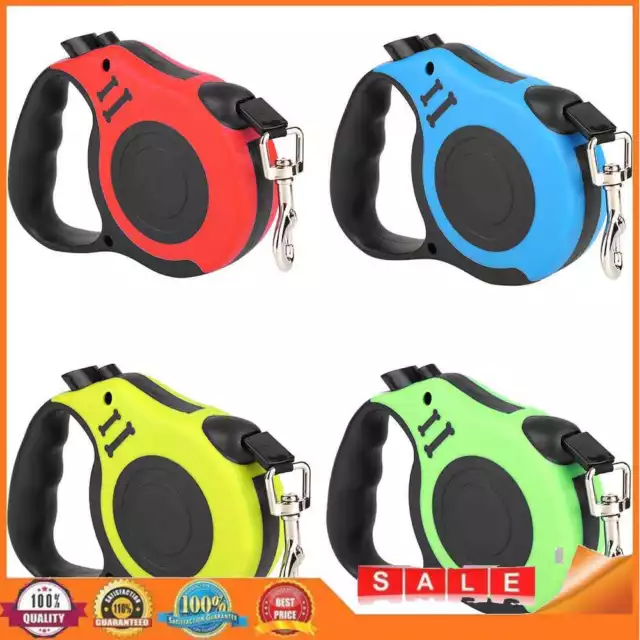 Retractable Dog Leash Automatic Flexible Traction Rope Belt for Small Medium Pet