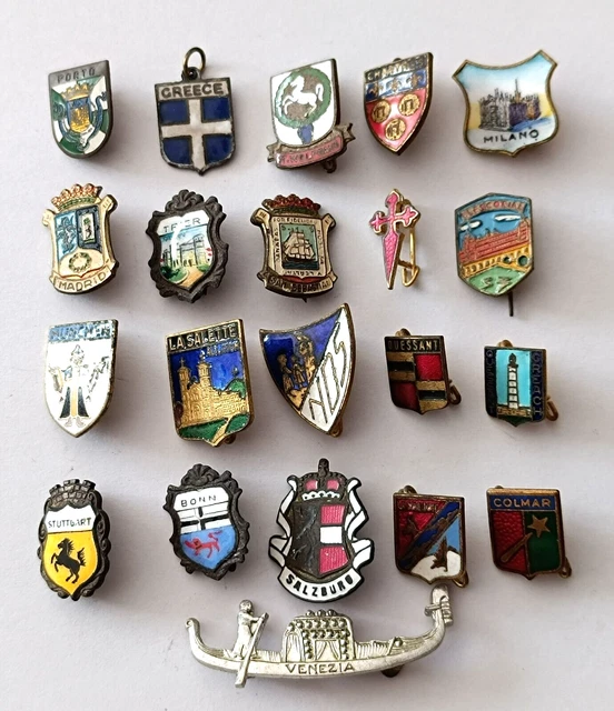 Insigne Email Blason France - BG11814 - Occasion