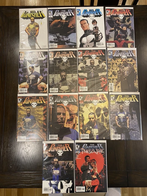 The Punisher Marvel Knights 1-12 plus Extras Ennis, Dillon, Palmiotti, 2000