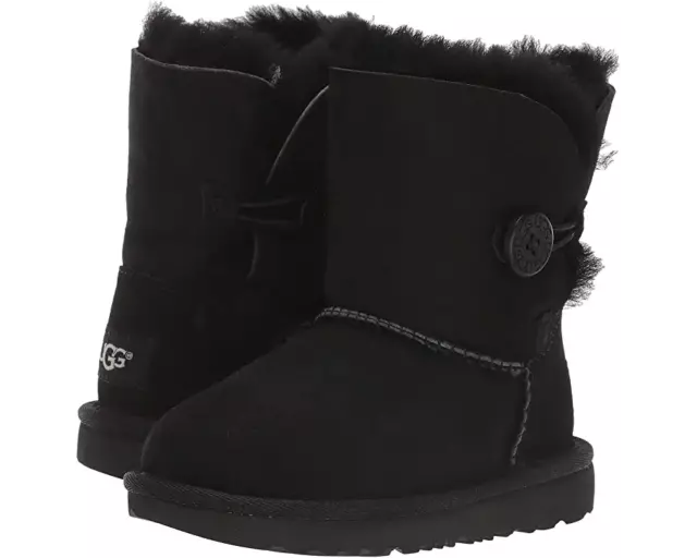 UGG Toddlers Bailey Button II Boots Black