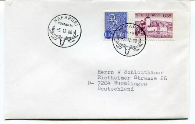 1980 Napapiiri Rovaniemi Suomi Finland Polar Antarctic Cover