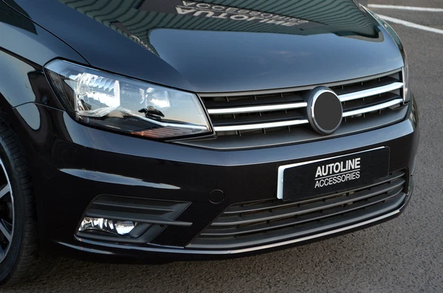 Chrome Front Grille Accent Trim Set Covers To Fit Volkswagen Caddy (2016+)