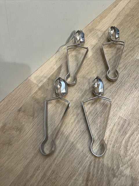 6 Pinces & 6 Fourchettes À Escargots En Inox à Prix