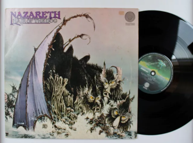 Nazareth Hair Of The Dog GER LP 1975 1st German Press Hardrock