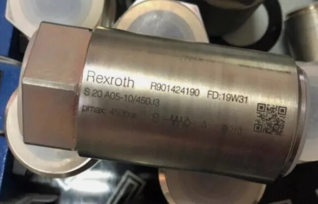 New For Rexroth S20A05-10/450J3 Hydraulic control check valve R901424190 1PCS