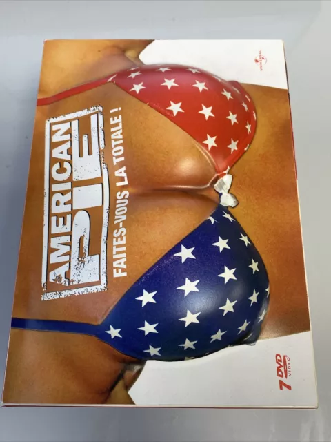 American Pie La Totale Coffret 7 Dvd Collector En Relief Universal France