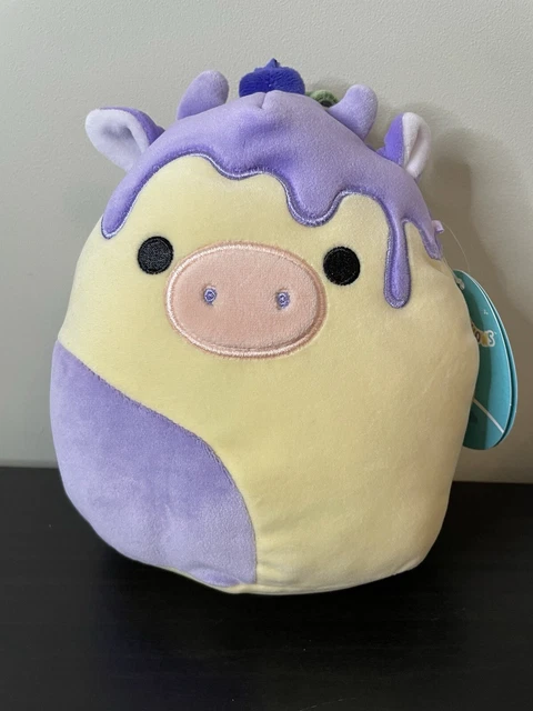 SQUISHMALLOWS BENITO THE Blueberry Cow 12 Inch New With Tag £19.00 ...
