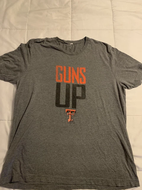 TEXAS TECH Red Raiders AT&T Stadium Guns Up Shirt Large XL NCAA Football