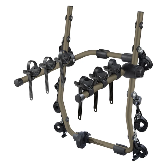 Porte-vélos Sur Attelage NORAUTO E-FIT 100-3 Pour 3 Vélos