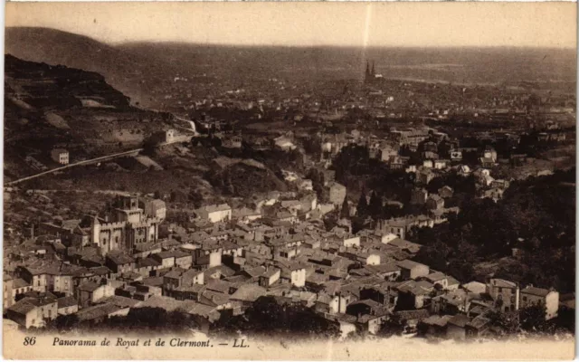 CPA Panorama de Royat et de Clermont FRANCE (1289404)