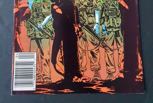 Nam #5  Marvel Comics 1987 Vf/Nm Newsstand 3
