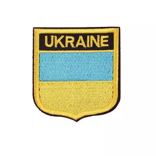 Ukraine Military Patch Iron-on Transfers National Flag Embroidery