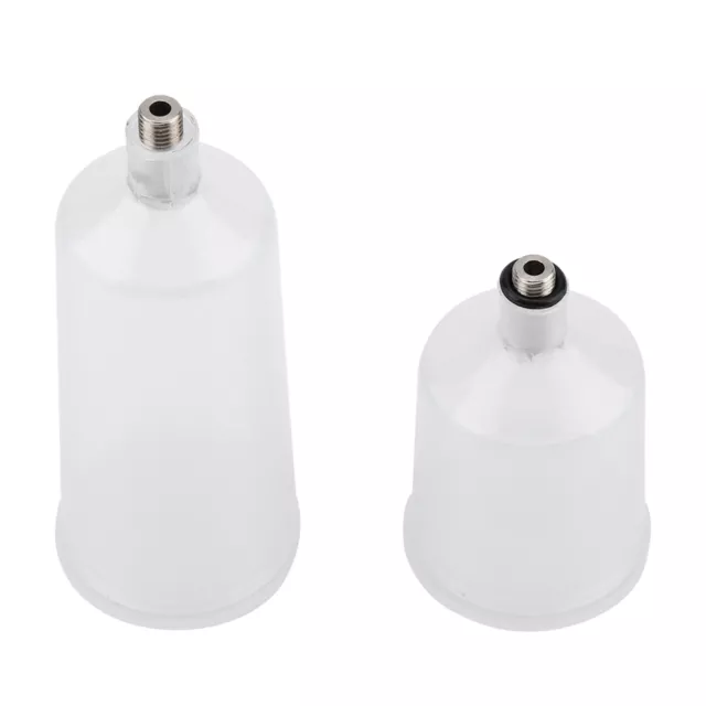 2X/Set Plastic Spray Paint Airbrush Cup Pot Fastmover Threaded