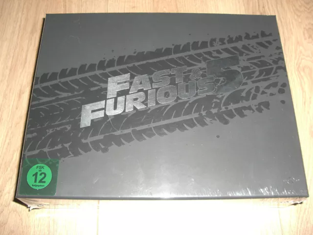 Fast & Furious 5 Blu-Ray Limited Collector´s Box inkl. Schlüsselanhänger NEU