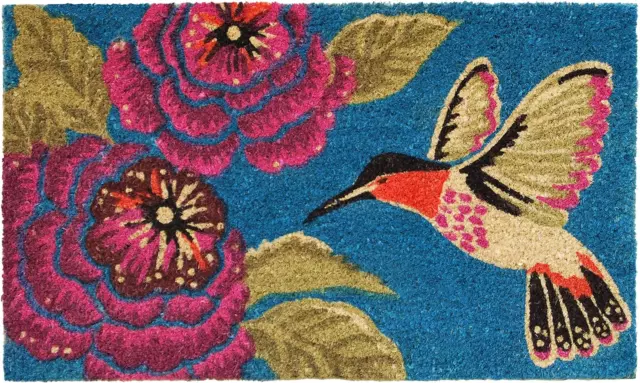 Calloway Mills Hummingbird Delight 17"X29" Coir with Vinyl Backing Doormat