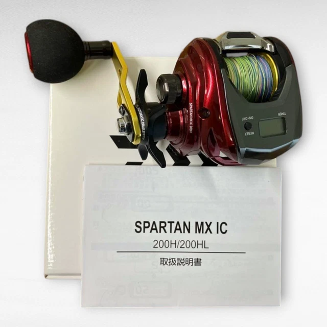 リール DAIWA SPARTAN MX IC 200H/200HL Daiwa SPARTAN IC 200-H Baitcasting Reel | eBay