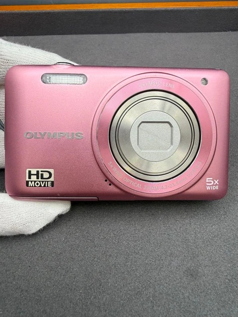 OLYMPUS VG-140 PINK Compact Digital Camera Tested Working Seller