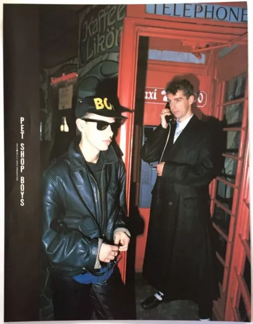 Pet Shop Boys Neil Tennant Chris Lowe ROBBIE NEVIL 1987 Clipping Japan PG 7J