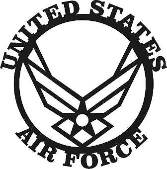 AIR FORCE EMBLEM Vinyl STICKER DECAL BUY 2  GET 1  FREE Automatically
